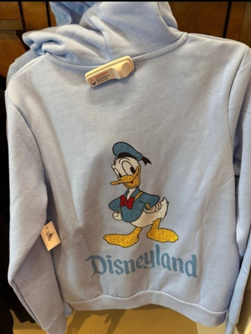 Disneyland Donald Duck rhinestone jacket
